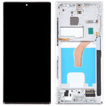 Til Samsung Galaxy S22 Ultra 5G S908 Grade C LCD-skærm og Digitizer-samling + Rammedel (TFT) (uden logo)