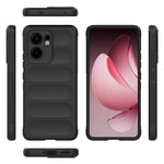 Oppo Reno13 F 5G (Reno 13 FS 5G) / 4G-skal, fallskyddande mjukt TPU-bakstycke