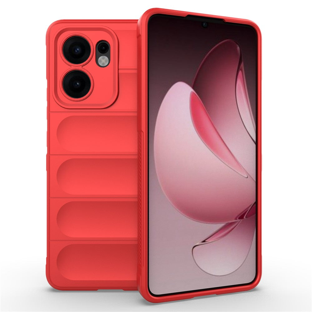 Oppo Reno13 F 5G (Reno 13 FS 5G) / 4G-skal, fallskyddande mjukt TPU-bakstycke