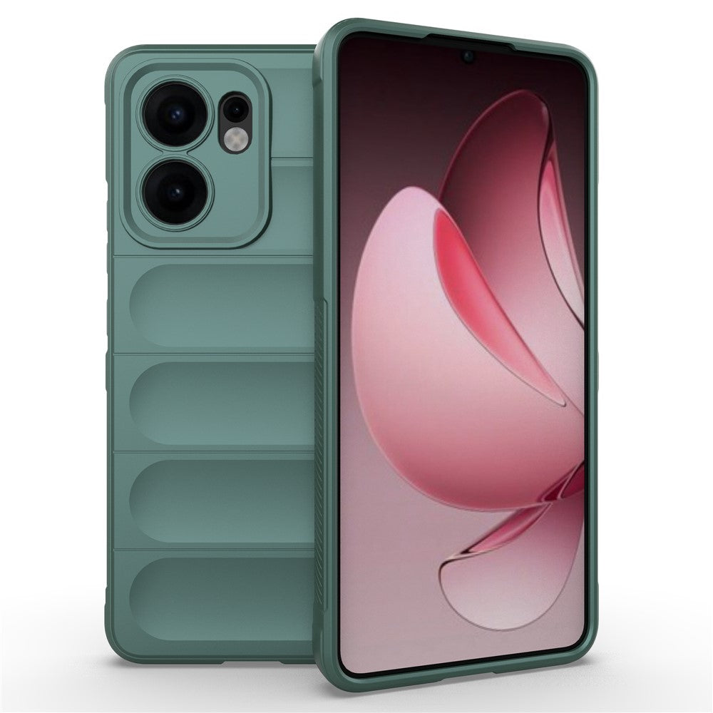 Oppo Reno13 F 5G (Reno 13 FS 5G) / 4G-skal, fallskyddande mjukt TPU-bakstycke