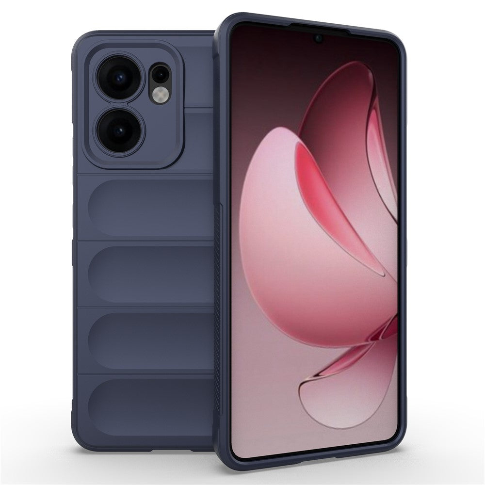 Oppo Reno13 F 5G (Reno 13 FS 5G) / 4G-skal, fallskyddande mjukt TPU-bakstycke