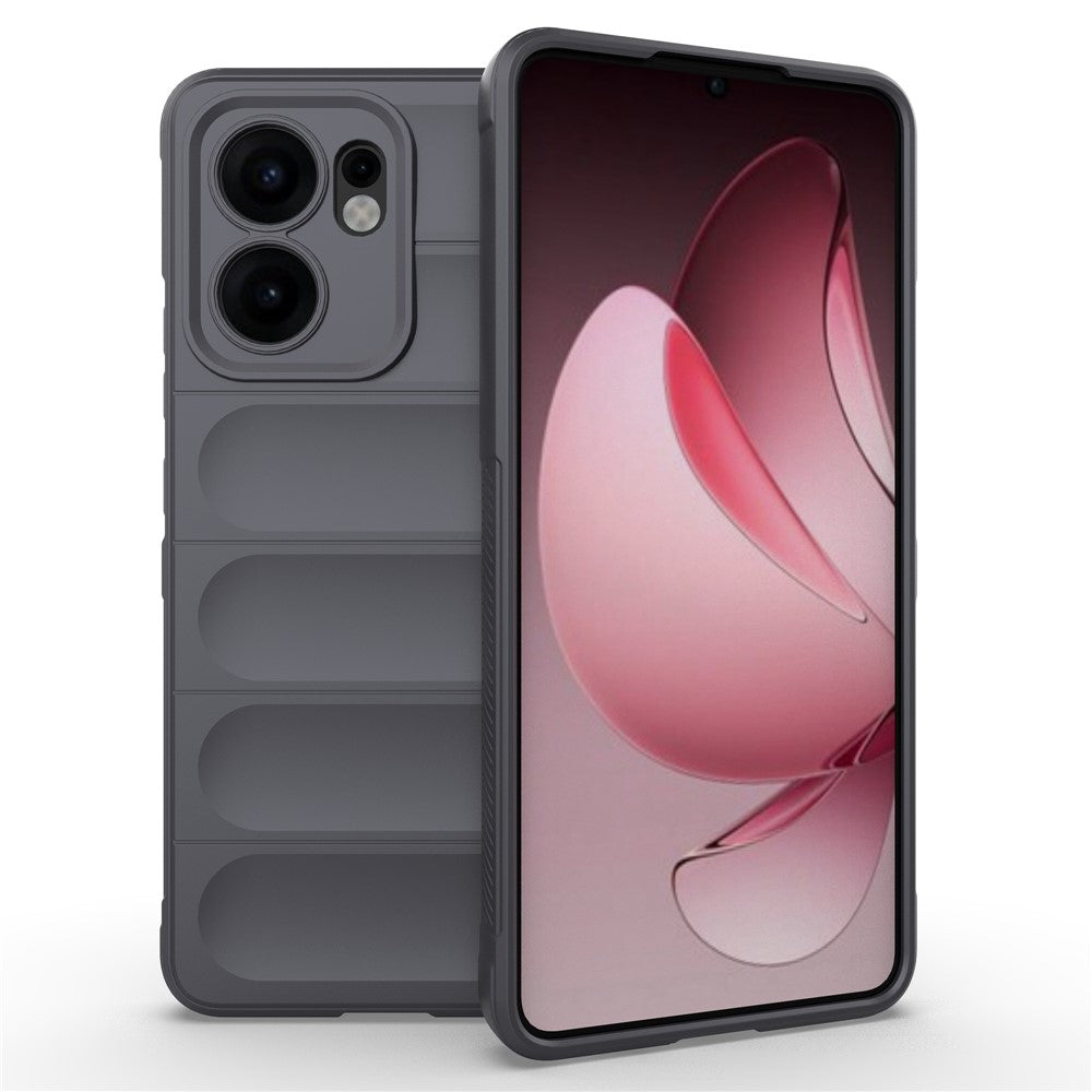 Oppo Reno13 F 5G (Reno 13 FS 5G) / 4G-skal, fallskyddande mjukt TPU-bakstycke