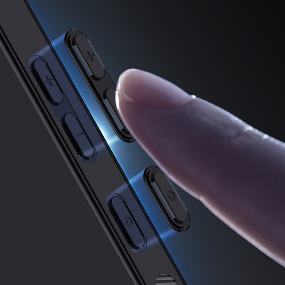 Til Samsung Galaxy S25 Edge cover trætekstur PU-læderbelagt PC TPU telefoncover