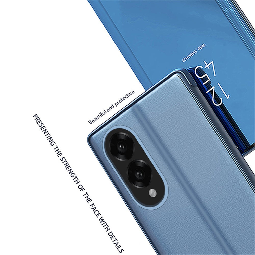 Til Samsung Galaxy S25 Edge Flip Lædercover med Stander Fuld Krops Beskyttende Telefoncover