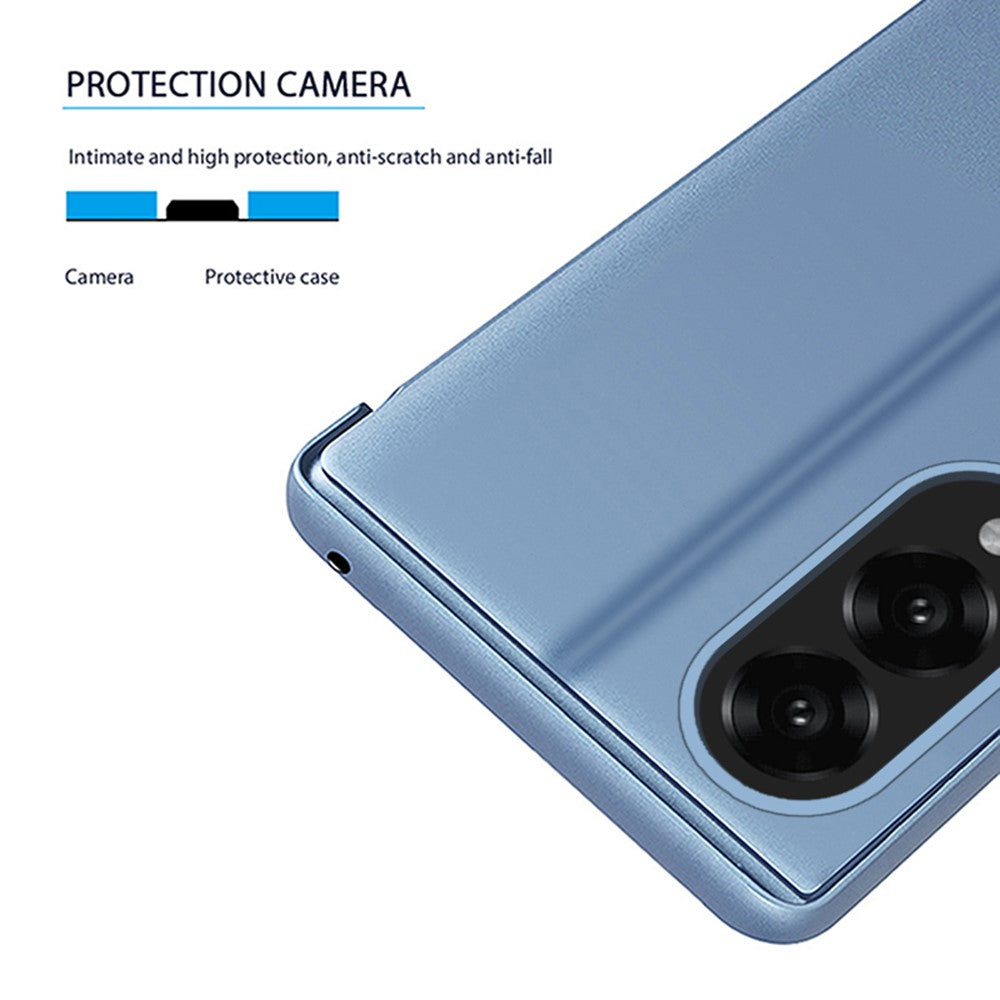 Til Samsung Galaxy S25 Edge Flip Lædercover med Stander Fuld Krops Beskyttende Telefoncover