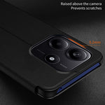 For Xiaomi Redmi Note 14 4G (163.25mm) Flip Leather Cover with Stand Full Body Protective Phone Case