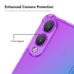 ENKAY For Samsung Galaxy S25 Edge TPU Case  Thickened Four Corner Drop-Proof Phone Back Cover