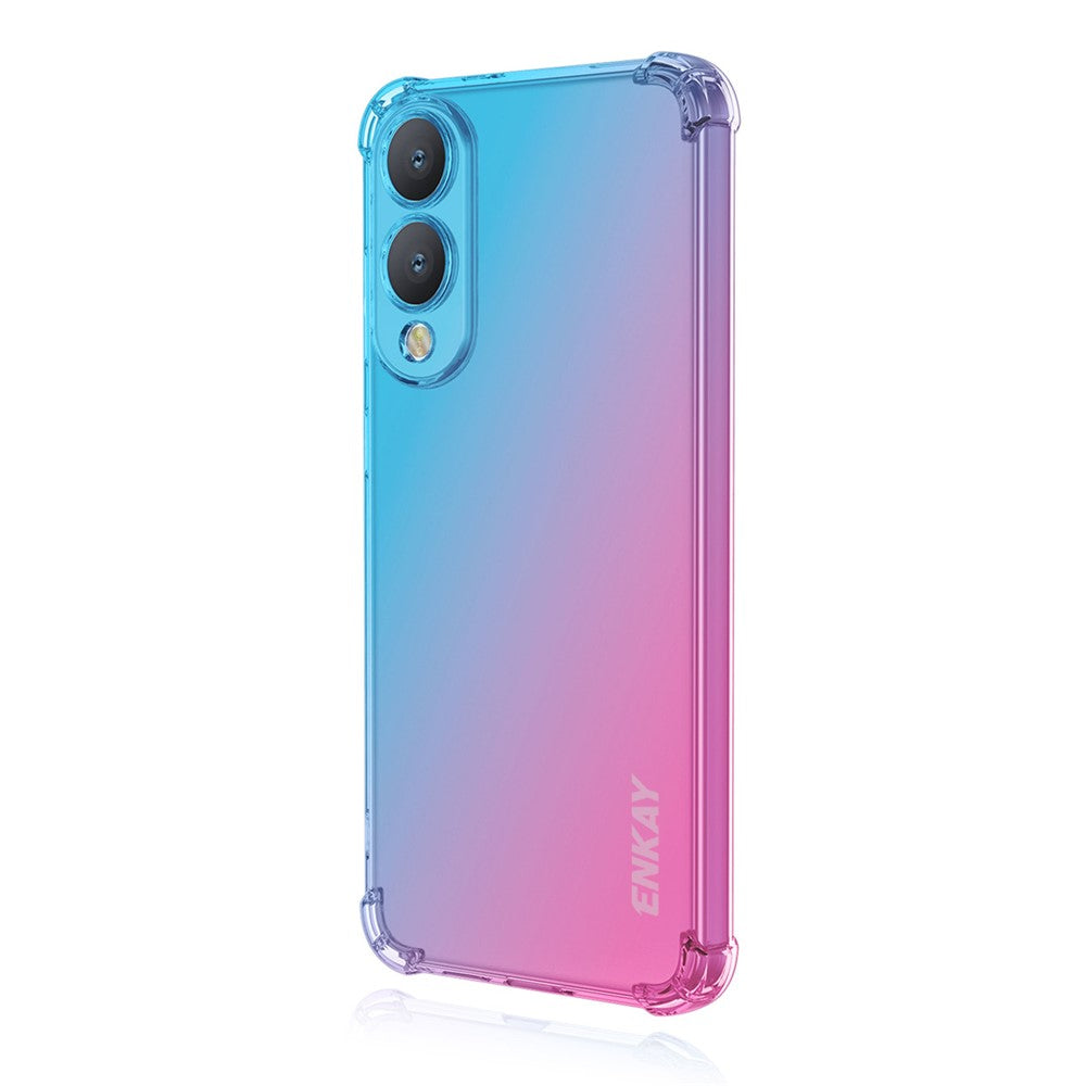 ENKAY For Samsung Galaxy S25 Edge TPU Case  Thickened Four Corner Drop-Proof Phone Back Cover