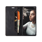 AUTSPACE For Huawei P50E / Huawei P50 4G Wallet Case  A01 Leather Stand Cover with RFID Blocking Card Holder