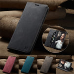 AUTSPACE For Huawei P50E / Huawei P50 4G Wallet Case  A01 Leather Stand Cover with RFID Blocking Card Holder