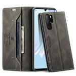 AUTSPACE For Huawei P30 Pro Wallet Case  A01 Leather Stand Cover with RFID Blocking Card Holder
