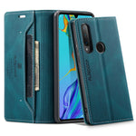 AUTSPACE For Huawei P30 Lite New Edition / Huawei nova 4e / Huawei P30 Lite Wallet Case  A01 Leather Stand Cover with RFID Blocking Card Holder