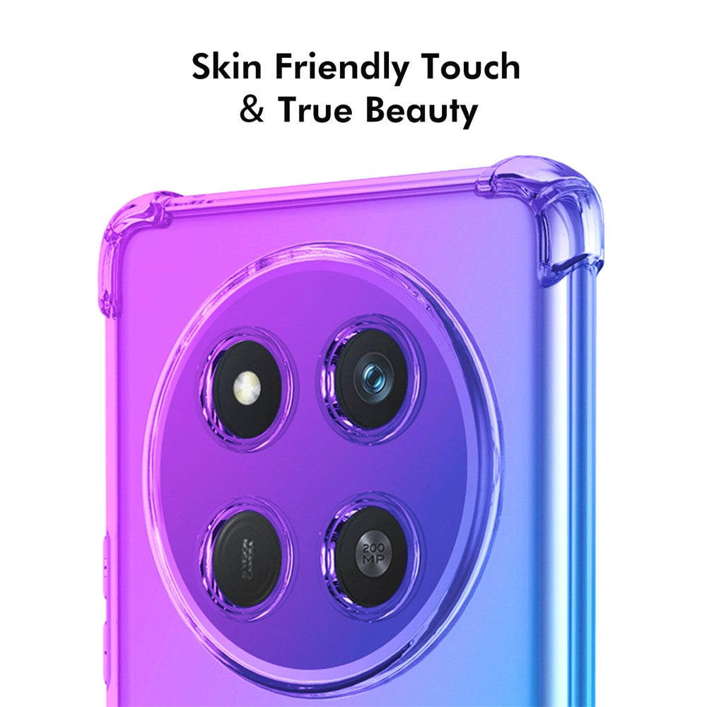 ENKAY For Honor X9c 5G / Honor Magic7 Lite 5G / Honor X60 Pro 5G TPU Case  Thickened Four Corner Drop-proof Phone Back Cover