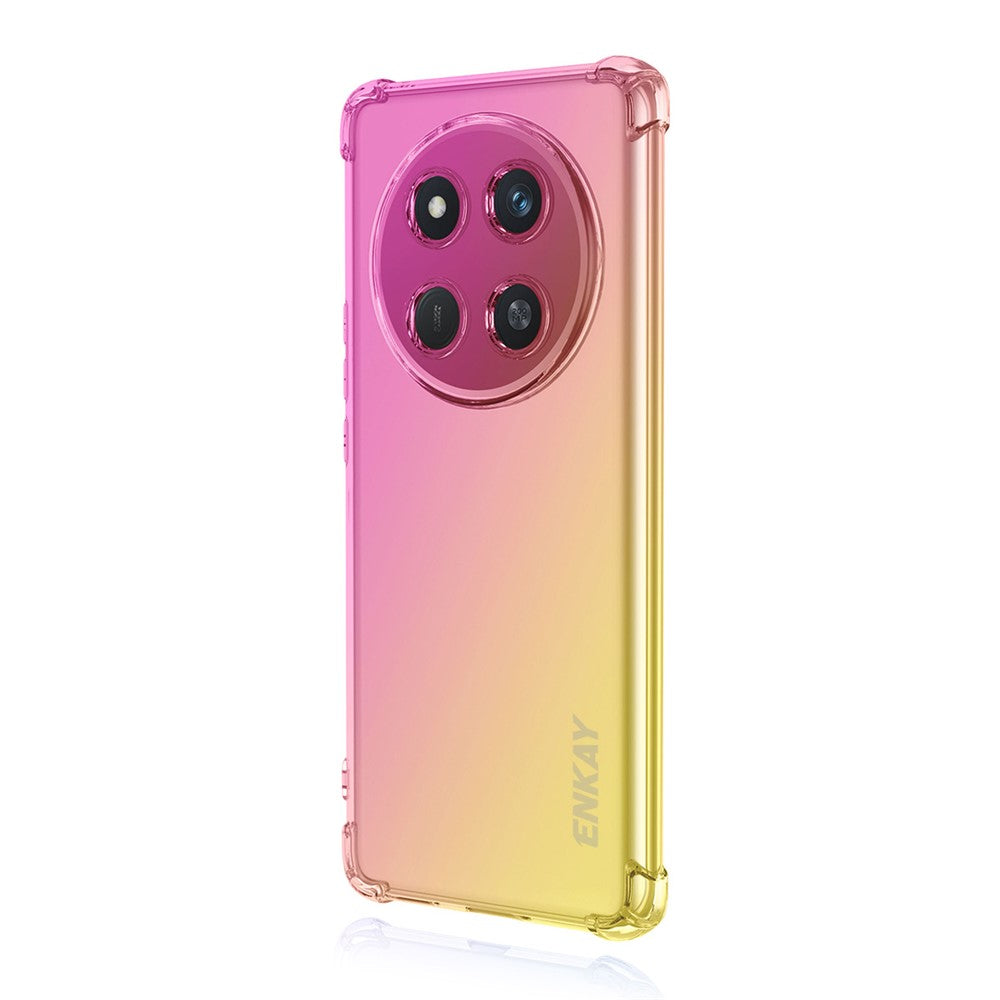 ENKAY For Honor X9c 5G / Honor Magic7 Lite 5G / Honor X60 Pro 5G TPU Case  Thickened Four Corner Drop-proof Phone Back Cover