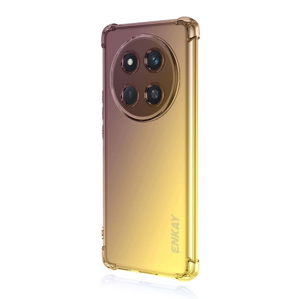 ENKAY For Honor X9c 5G / Honor Magic7 Lite 5G / Honor X60 Pro 5G TPU Case  Thickened Four Corner Drop-proof Phone Back Cover