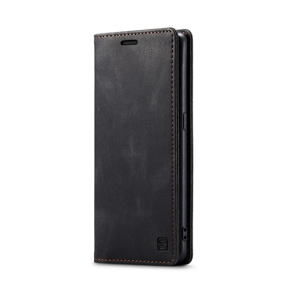 AUTSPACE For Oppo Find X6 Pro Wallet Case  A01 Leather Stand Cover with RFID Blocking Card Holder