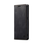 AUTSPACE For Oppo Find X6 Wallet Case  A01 Leather Stand Cover with RFID Blocking Card Holder