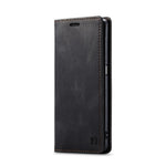 AUTSPACE For Oppo A57s 4G / Oppo A57e 4G / Oppo A77 4G / Oppo A77s 4G / Oppo A57 4G Wallet Case  A01 Leather Stand Cover with RFID Blocking Card Holder