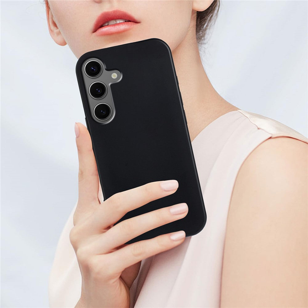 Til Samsung Galaxy S24+ / Galaxy S25+ TPU-cover Blødt Mat Anti-fingeraftryk Telefon Bagcover