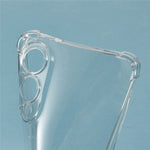 For Samsung Galaxy S25 Edge Case Reinforced Corner TPU Clear Phone Cover with Lanyard