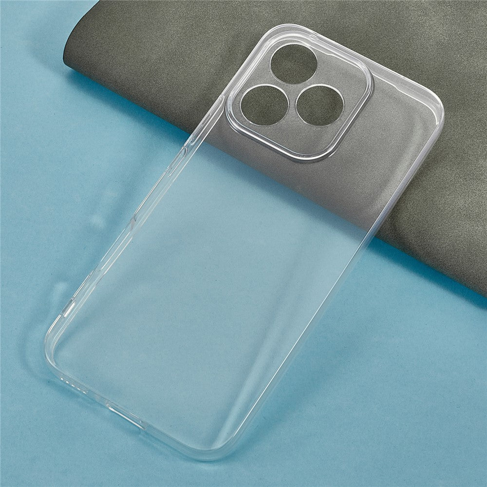 For Honor 400 Lite 5G Back Cover Ultra Thin Flexible TPU Clear Phone Case