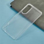 Til Samsung Galaxy S25 Edge Cover Tyndt Gennemsigtigt Blødt TPU Telefoncover