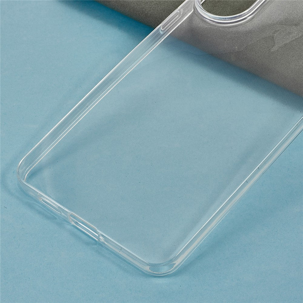 Til Samsung Galaxy S25 Edge Cover Tyndt Gennemsigtigt Blødt TPU Telefoncover