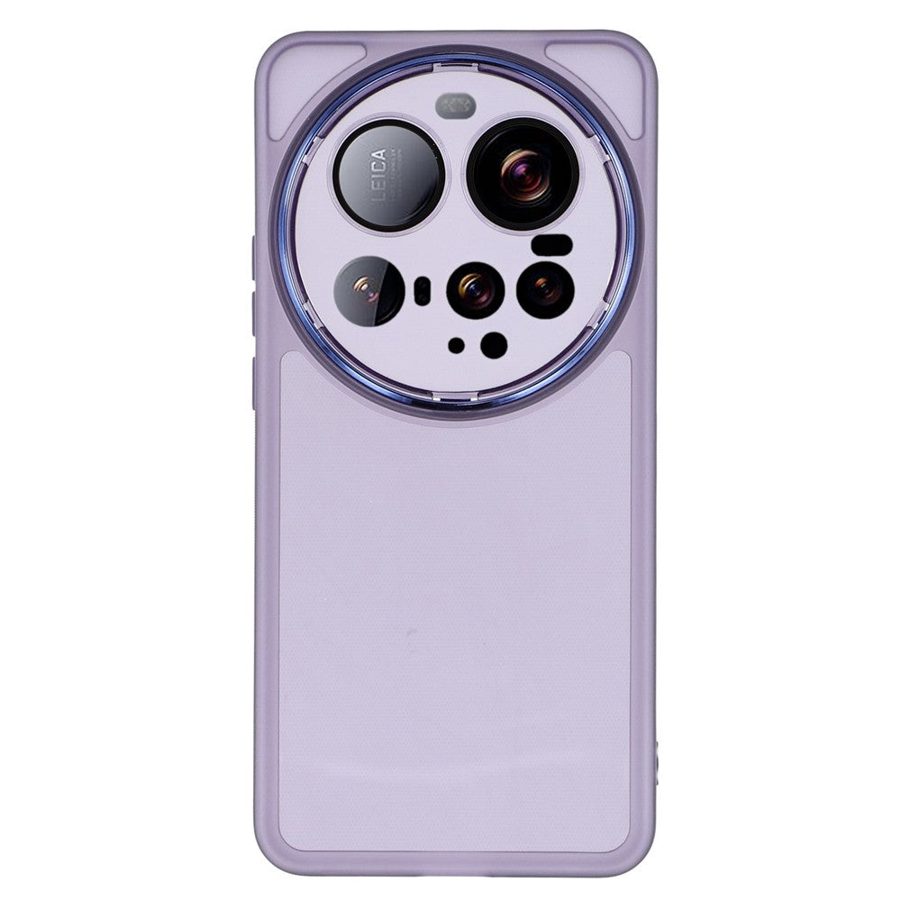 For Xiaomi 15 Ultra Case Electroplated Camera Frame TPU Phone Cover