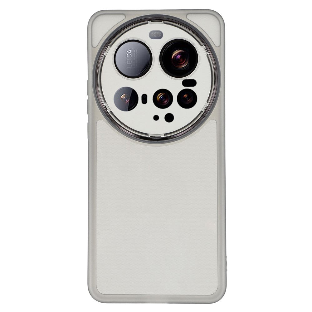 For Xiaomi 15 Ultra Case Electroplated Camera Frame TPU Phone Cover