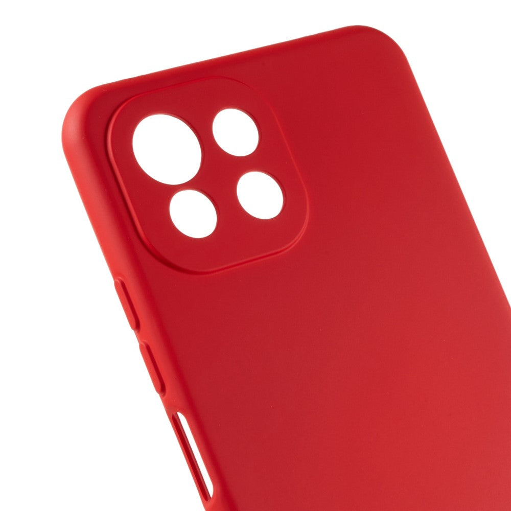 For Xiaomi Mi 11 Lite 4G / 5G / 11 Lite 5G NE 2.0mm Thick TPU Phone Case Liquid Silicone Texture Drop Protective Cover