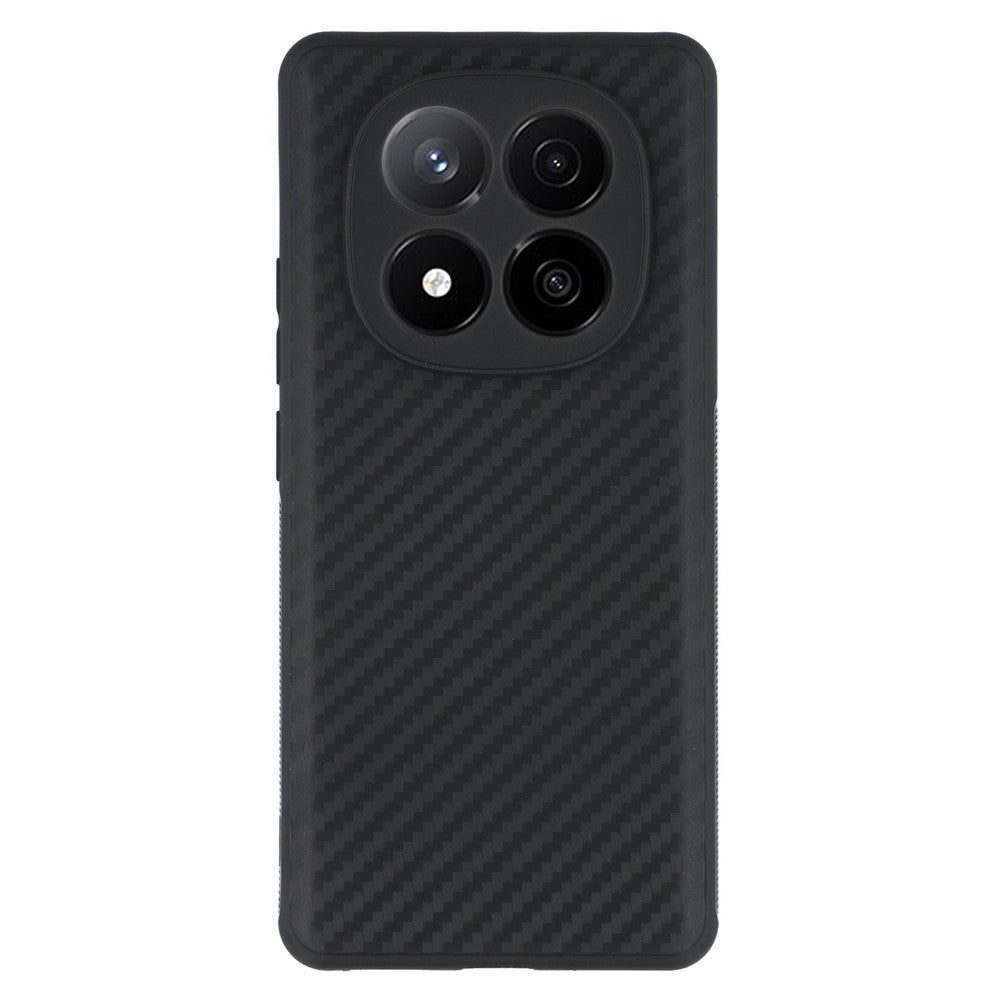 Xiaomi Redmi Note 14 Pro+ 5G-skal Flexibelt TPU-kolfibertextur Stötsäkert mobilskal