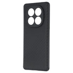 For Xiaomi Redmi Note 14 Pro+ 5G Case Flexible TPU Carbon Fiber Texture Shockproof Phone Cover