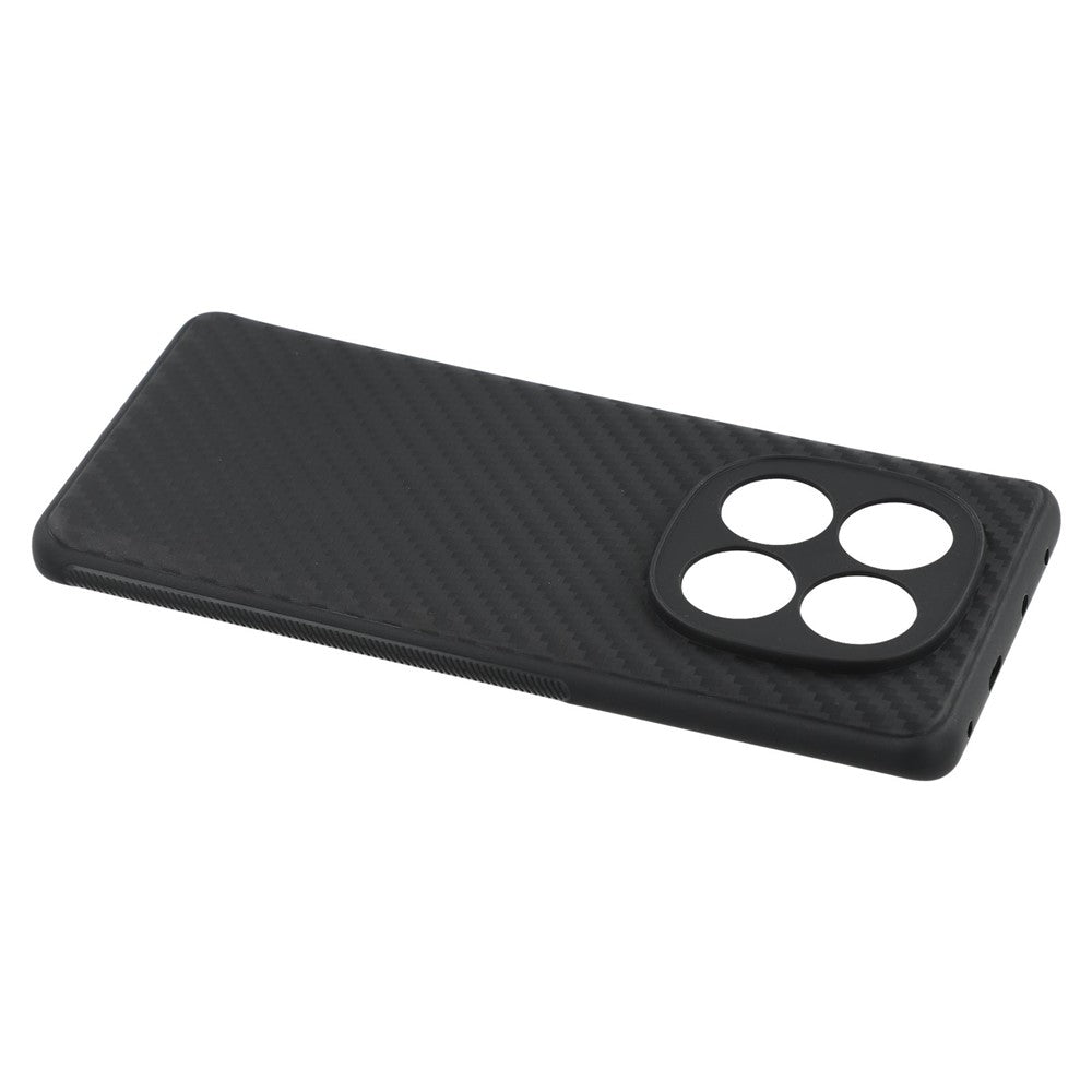 Xiaomi Redmi Note 14 Pro+ 5G-skal Flexibelt TPU-kolfibertextur Stötsäkert mobilskal