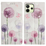 For Xiaomi Redmi Note 14 4G (164.84mm) Case Pattern Printing Wallet Stand Flip Leather Phone Cover