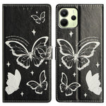 For Xiaomi Redmi Note 14 4G (164.84mm) Case Pattern Printing Wallet Stand Flip Leather Phone Cover