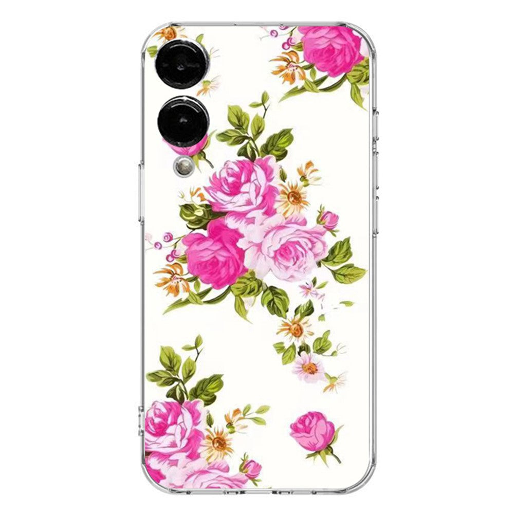For Samsung Galaxy S25 Edge Case Pattern Printing Cell Phone TPU Back Cover