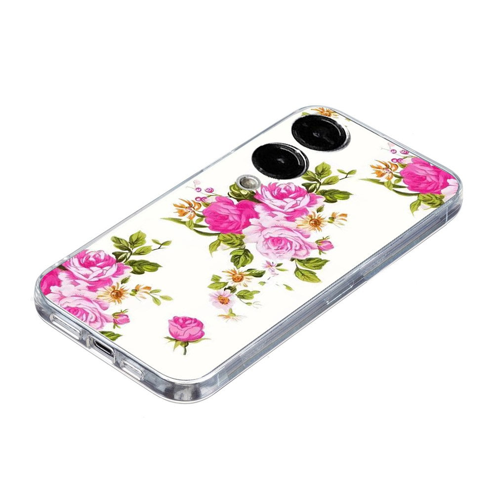 For Samsung Galaxy S25 Edge Case Pattern Printing Cell Phone TPU Back Cover