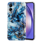 Samsung Galaxy S25 Edge-skal med marmormönster och målat TPU-baksida