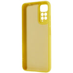 For Xiaomi Redmi Note 11S 4G Liquid Silicone Texture Feeling Phone Anti-drop Cover 2.0mm Thick Arc Edge TPU Case