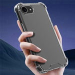 For iPhone 17th / 16th Clear Phone Case TPU + Acrylic 1.5mm Shockproof Back Cover