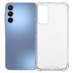 Til Samsung Galaxy A15 4G / A15 5G Gennemsigtigt Telefoncover TPU + Akryl 1.5mm Stødsikkert Bagcover