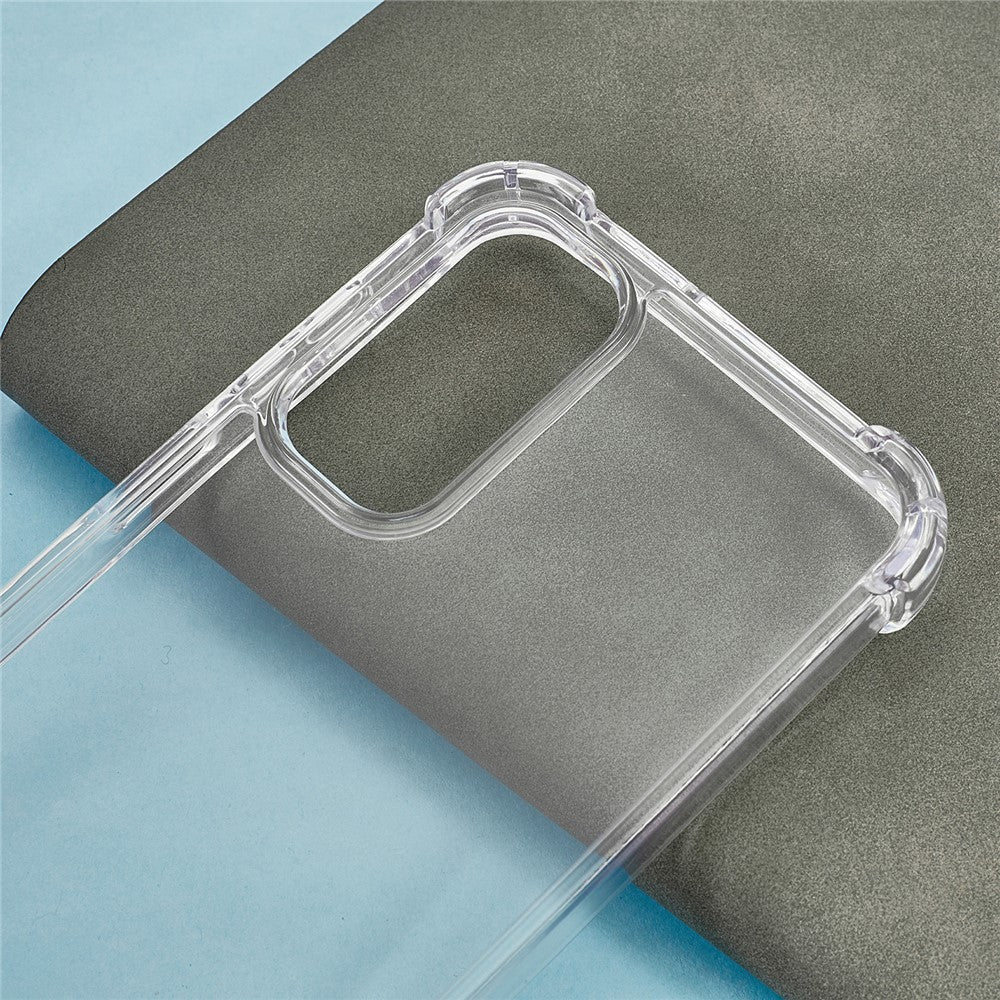 Til Samsung Galaxy A15 4G / A15 5G Gennemsigtigt Telefoncover TPU + Akryl 1.5mm Stødsikkert Bagcover