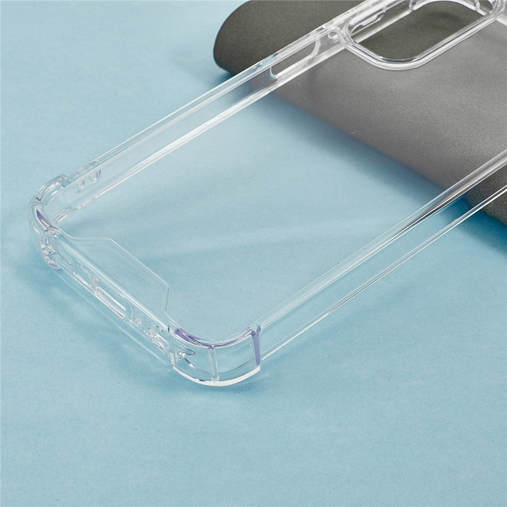 Til Samsung Galaxy A15 4G / A15 5G Gennemsigtigt Telefoncover TPU + Akryl 1.5mm Stødsikkert Bagcover