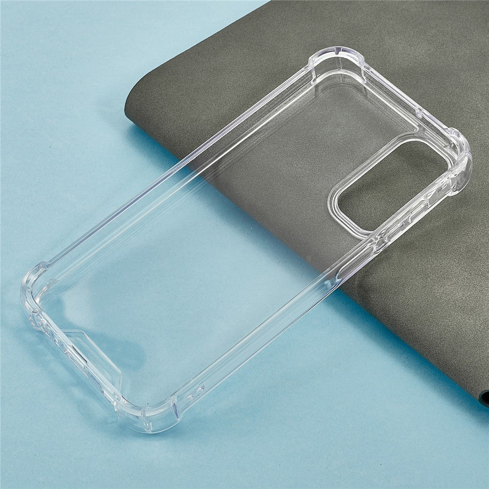 Til Samsung Galaxy A15 4G / A15 5G Gennemsigtigt Telefoncover TPU + Akryl 1.5mm Stødsikkert Bagcover
