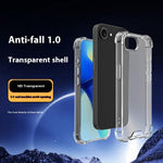 Til iPhone SE (2022) / (2020) / 8 / 7 Cover Forstærkede hjørner TPU-ramme + Akryl bagside Telefoncover