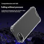 Til iPhone SE (2022) / (2020) / 8 / 7 Cover Forstærkede hjørner TPU-ramme + Akryl bagside Telefoncover
