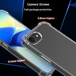 Til iPhone SE (2022) / (2020) / 8 / 7 Cover Forstærkede hjørner TPU-ramme + Akryl bagside Telefoncover