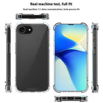 Til iPhone SE (2022) / (2020) / 8 / 7 Cover Forstærkede hjørner TPU-ramme + Akryl bagside Telefoncover