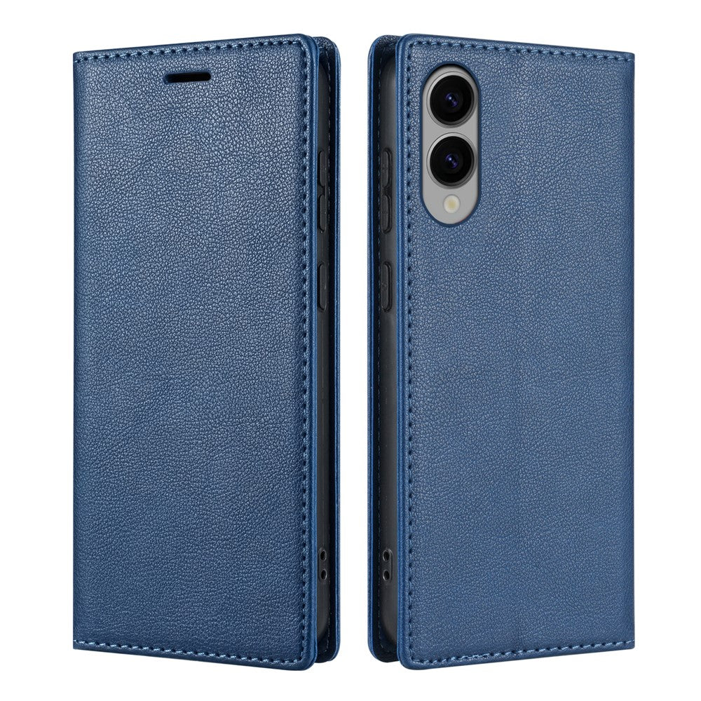 Plånboksfodral till Samsung Galaxy S25 Edge med magnetisk stängning i PU-läder