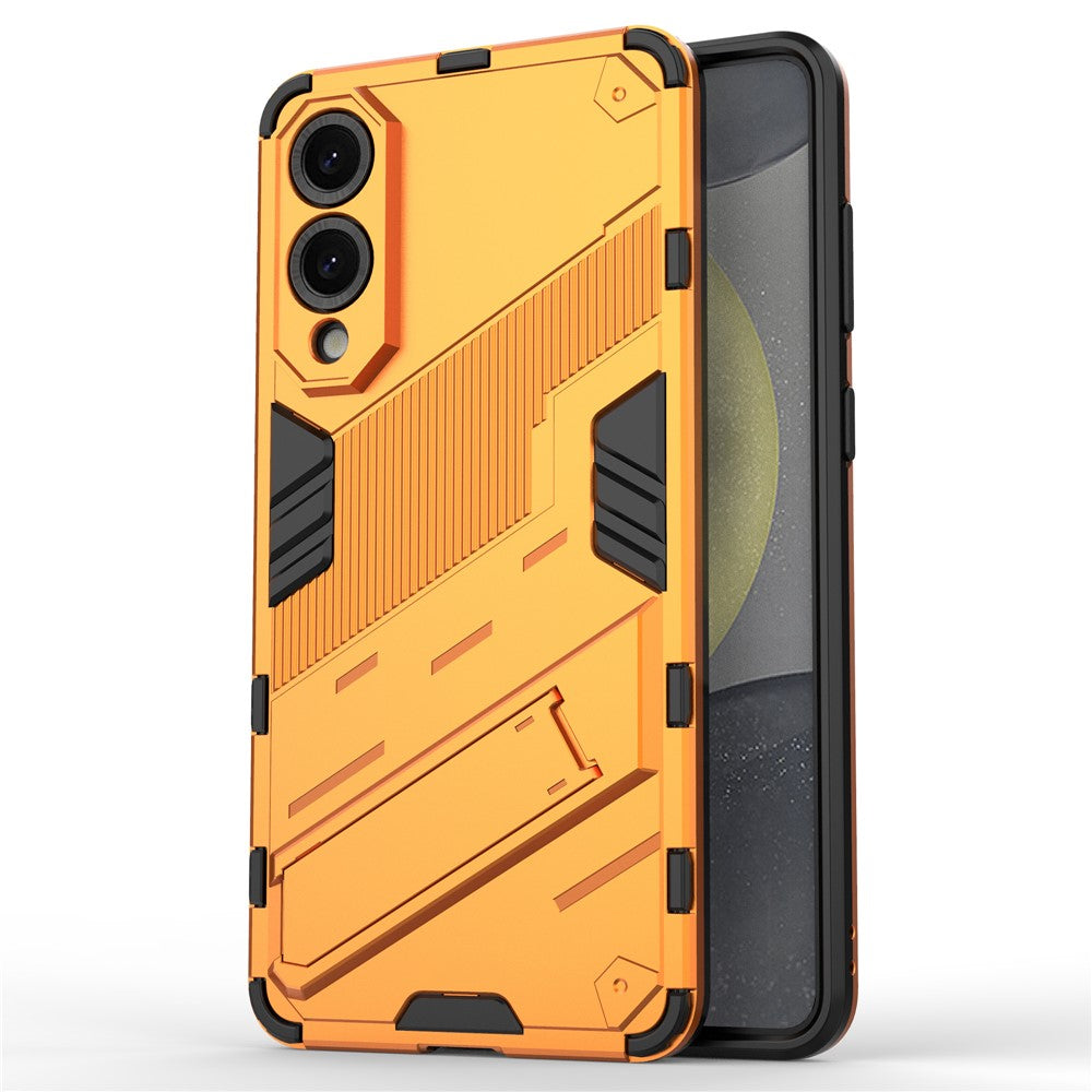 Til Samsung Galaxy S25 Edge cover PC + TPU Stødsikkert telefoncover med støttefod